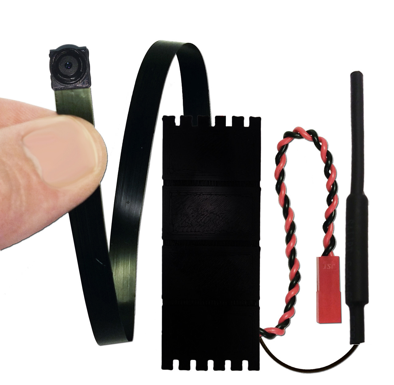 Hide it yourself hidden spy camera with dvr video recorder DIY kit